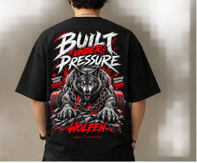 Wolfen Build Under Pressure Oversized Classic T-Shirt