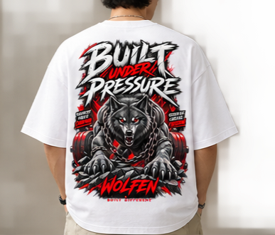 Wolfen Build Under Pressure Oversized Classic T-Shirt