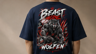 Wolfen Beast Mode Oversized Classic T-Shirt