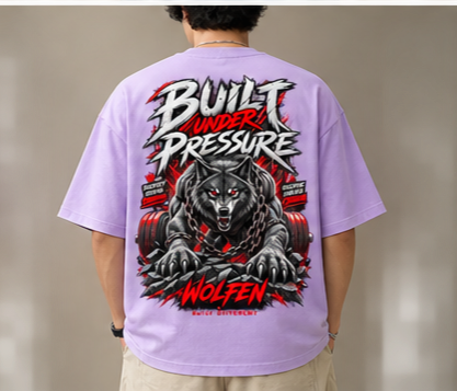 Wolfen Build Under Pressure Oversized Classic T-Shirt
