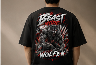 Wolfen Beast Mode Oversized Classic T-Shirt