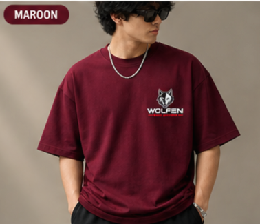 Wolfen Build Under Pressure Oversized Classic T-Shirt
